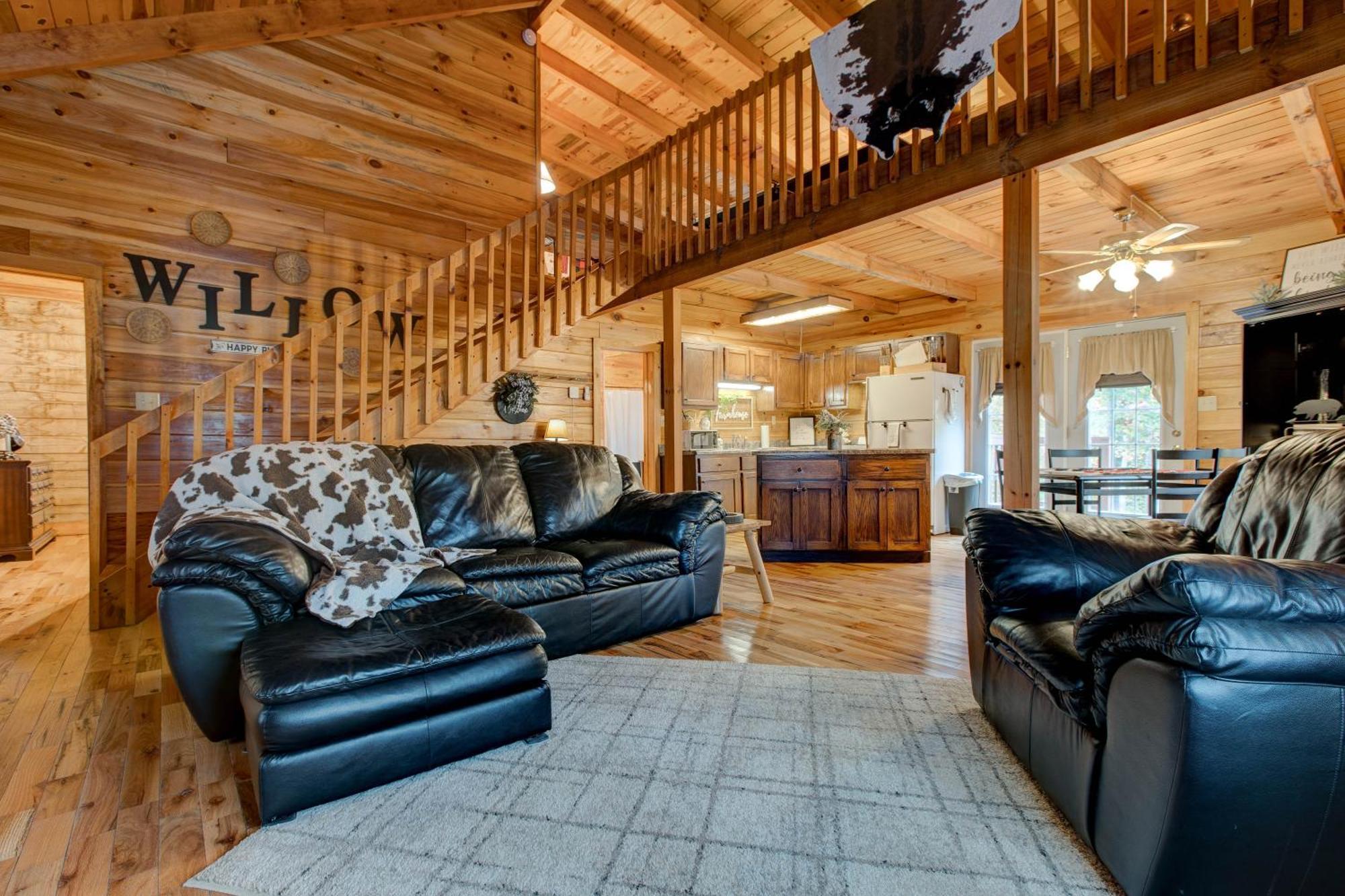 The Willow, Secluded And Cozy Country Cabin Ravenna Luaran gambar