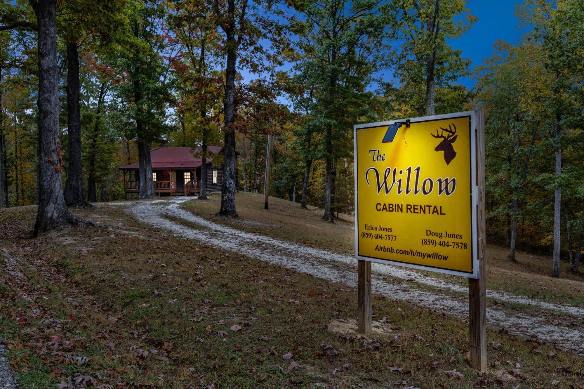 The Willow, Secluded And Cozy Country Cabin Ravenna Luaran gambar